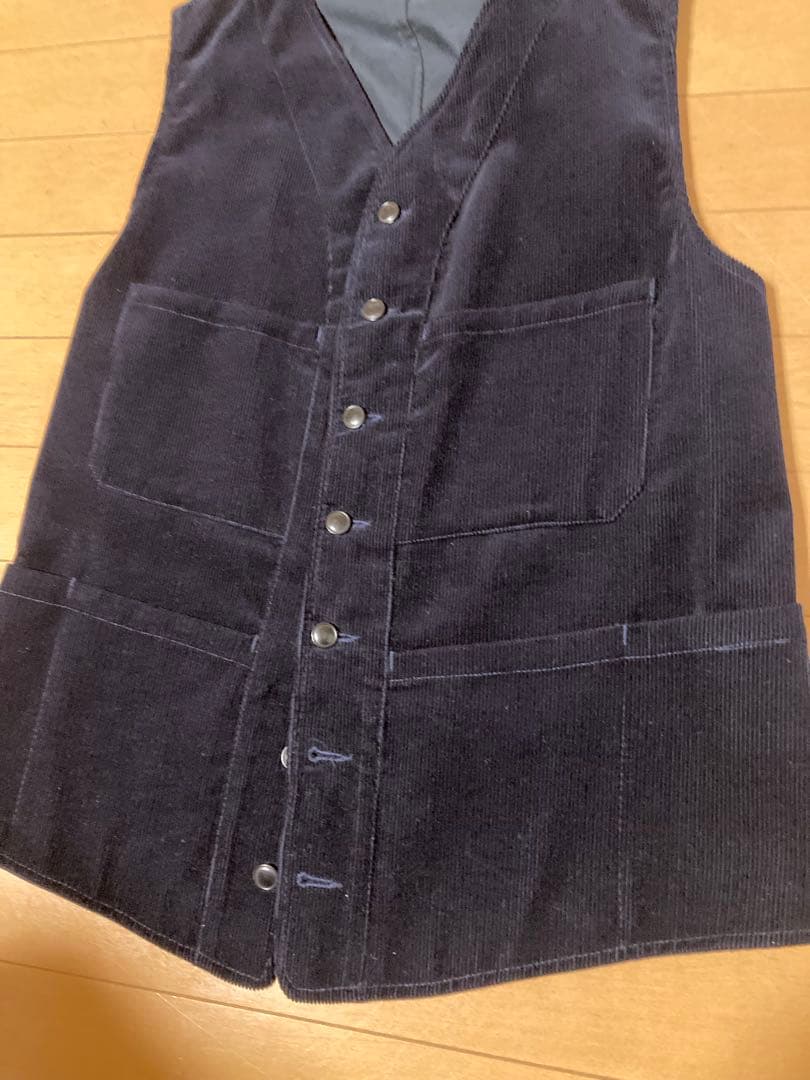 アナトミカ モールスキンANATOMICA SAGANベスト フレンチガーメンツ