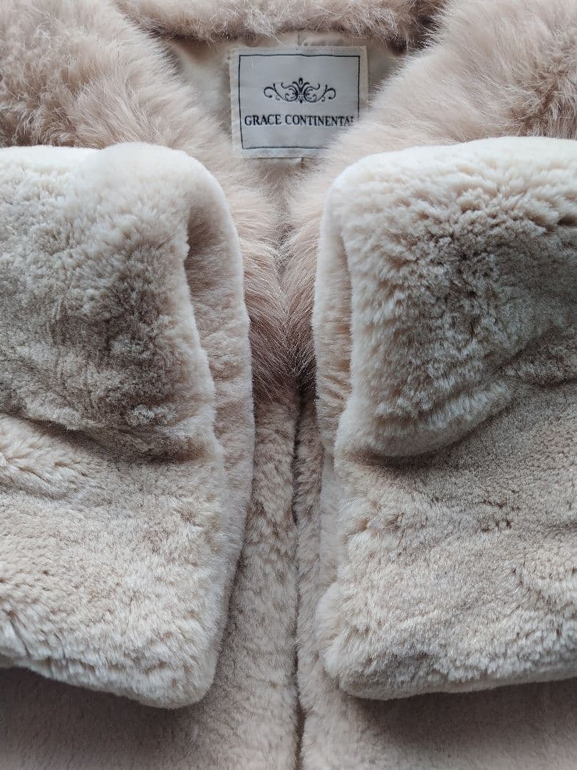 ✨️GRACE CONTINENTAL　ショートコート　レッキス　フォックス