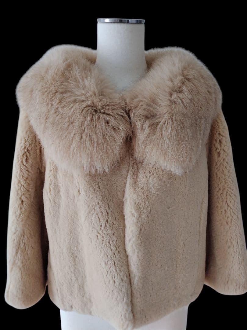 ✨️GRACE CONTINENTAL　ショートコート　レッキス　フォックス