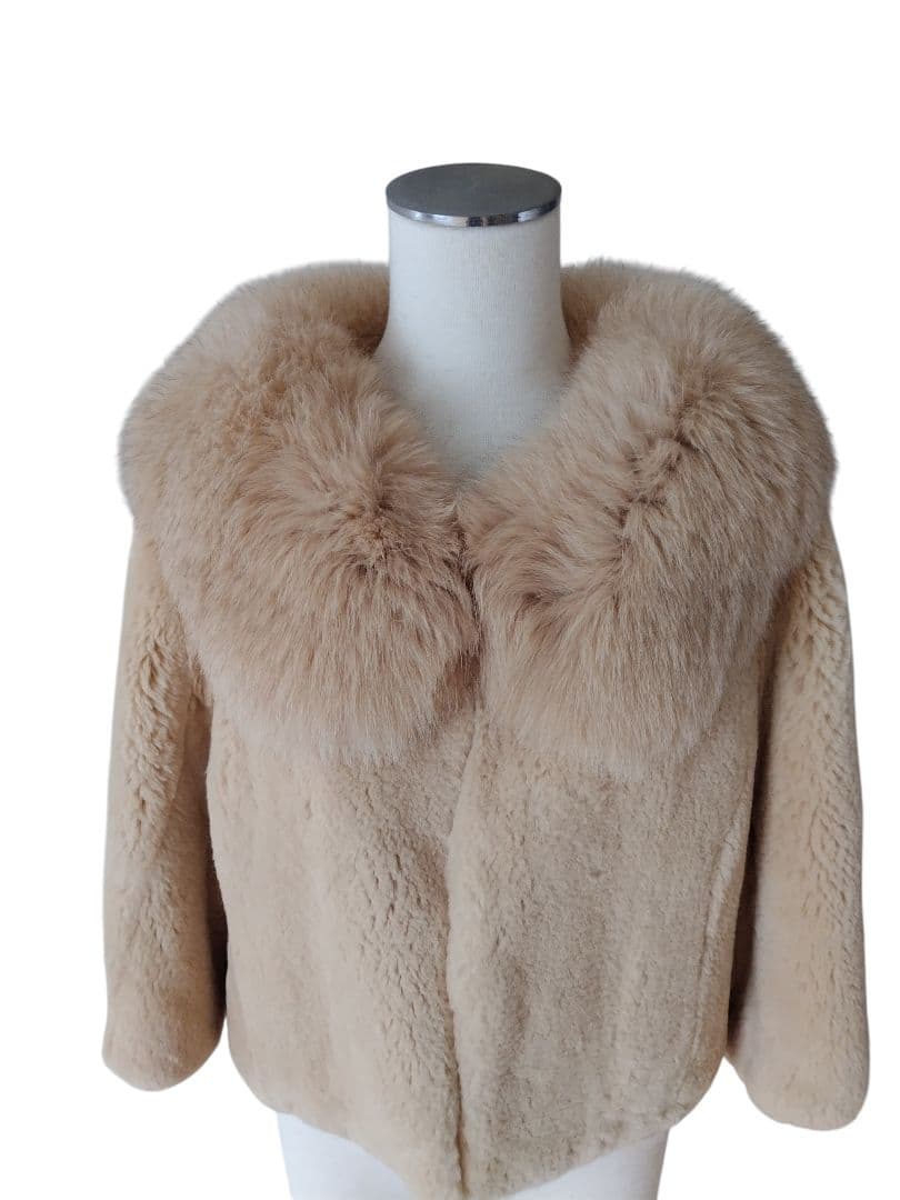 ✨️GRACE CONTINENTAL　ショートコート　レッキス　フォックス