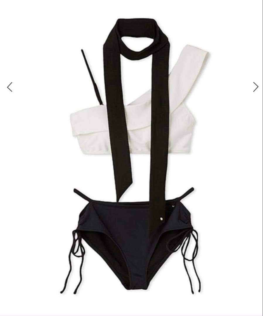 【新品】【完売品】 Fray I.D アシメカラーセパレートスイムウエア