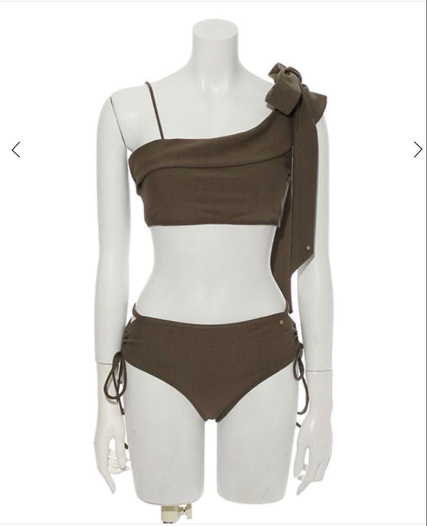 【新品】【完売品】 Fray I.D アシメカラーセパレートスイムウエア