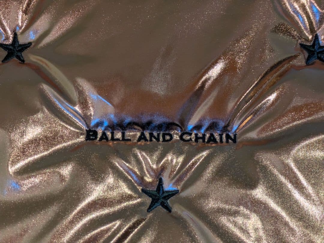 Ball & Chain メタリックエコバッグ