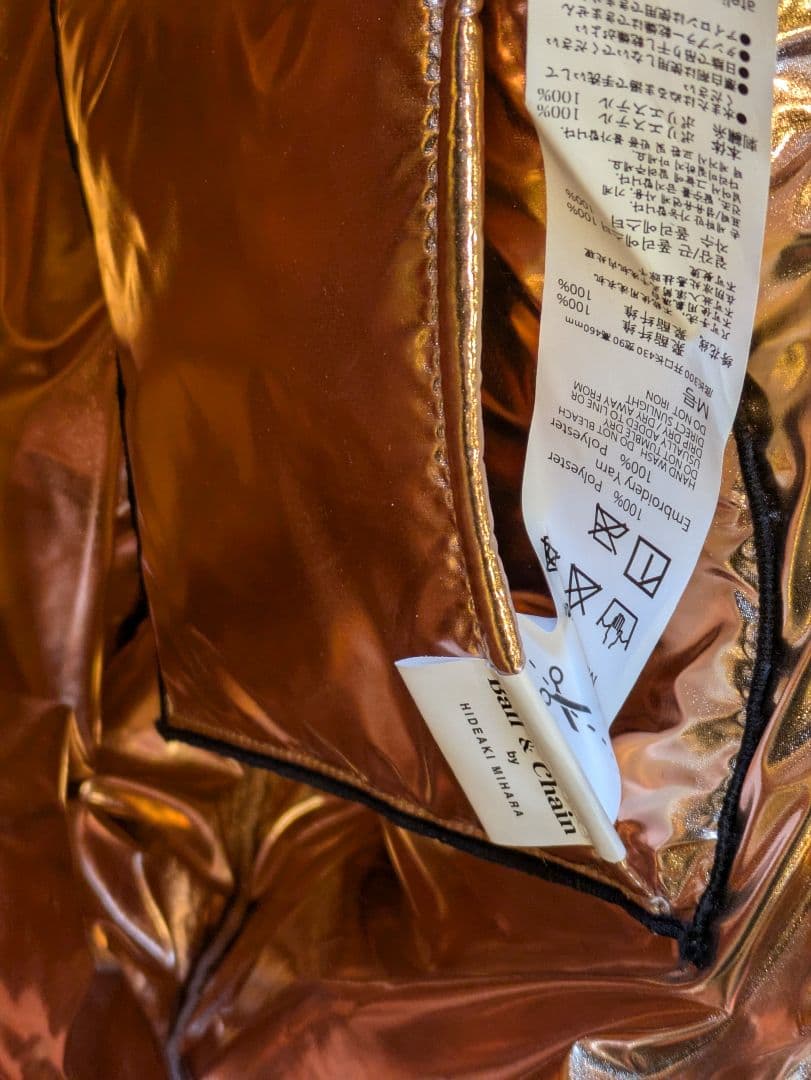 Ball & Chain メタリックエコバッグ