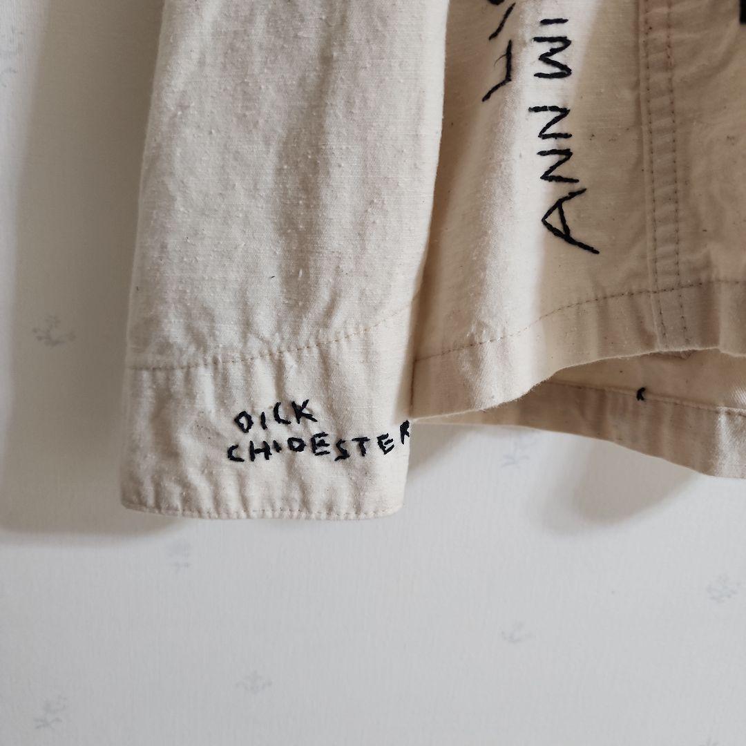 試着のみ　デニム&ダンガリー　ネップチノラクガキジャケット02 160 M