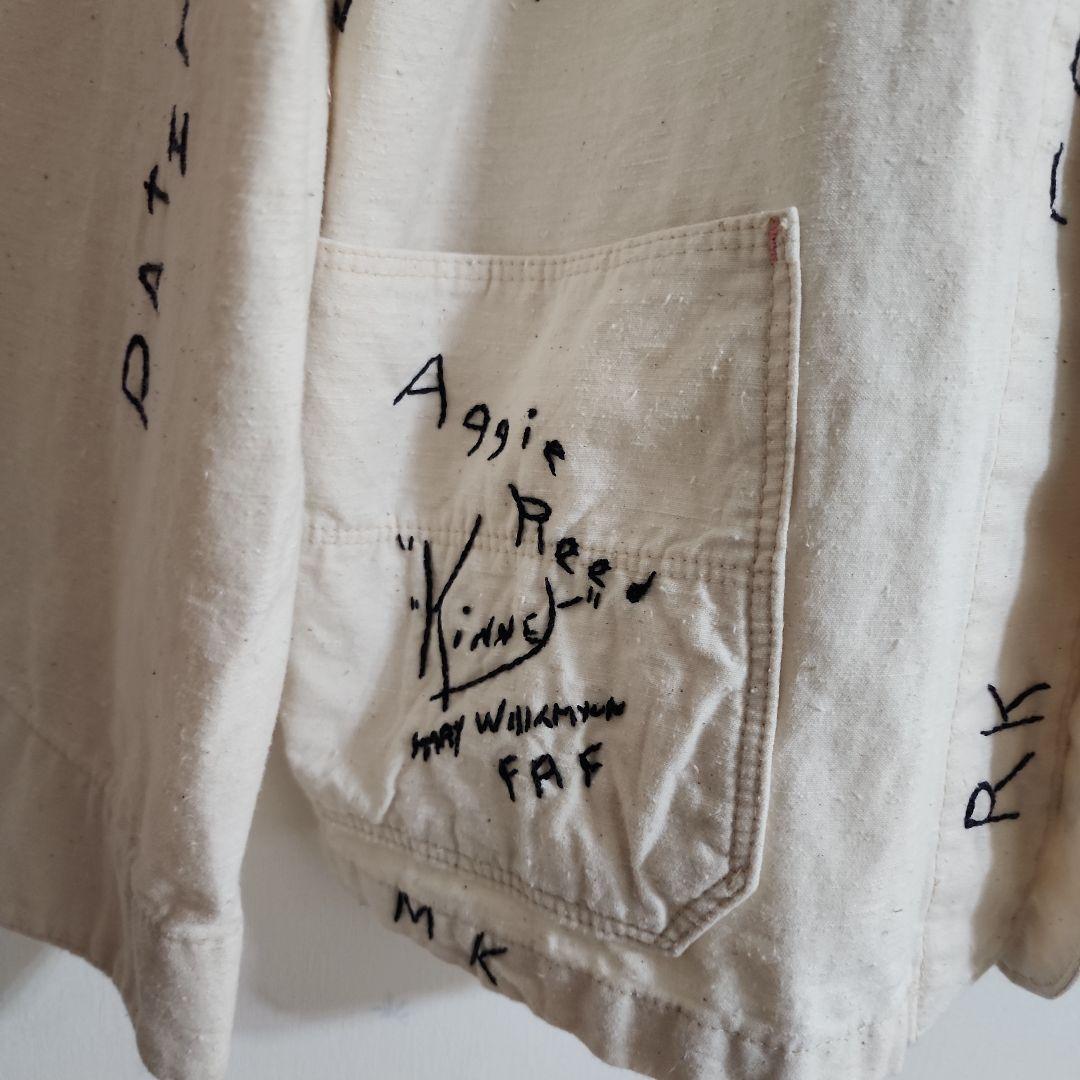 試着のみ　デニム&ダンガリー　ネップチノラクガキジャケット02 160 M