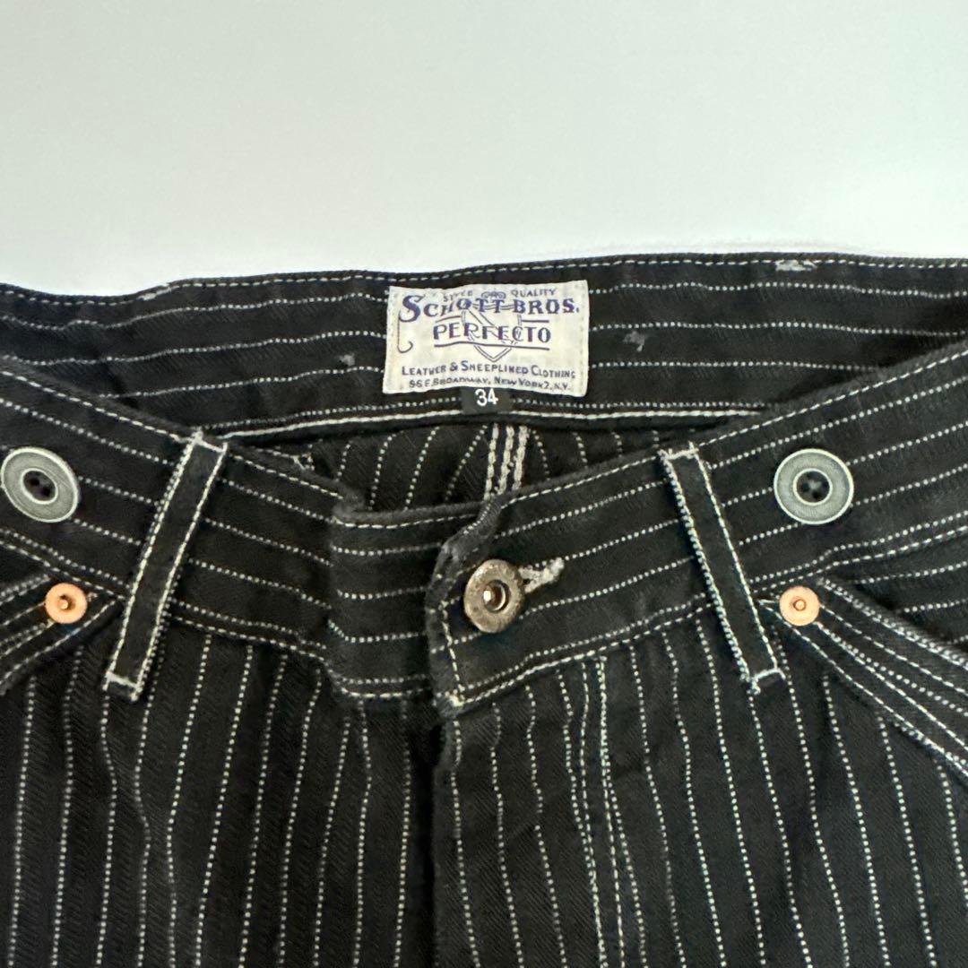 Schottヒッコリーデニム 34