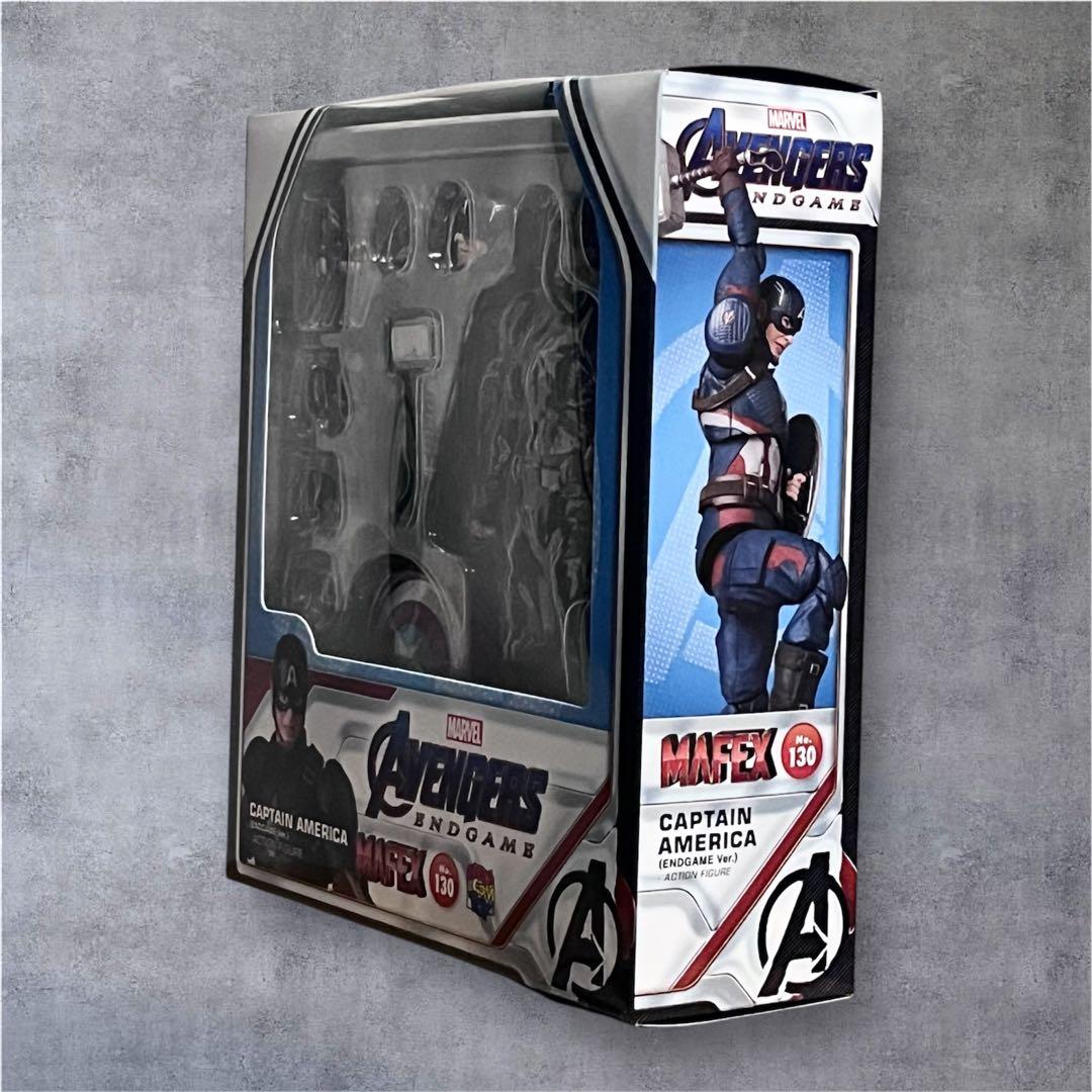 新品未使用！MAFEX 130 キャプテン・アメリカ (エンドゲーム Ver.)