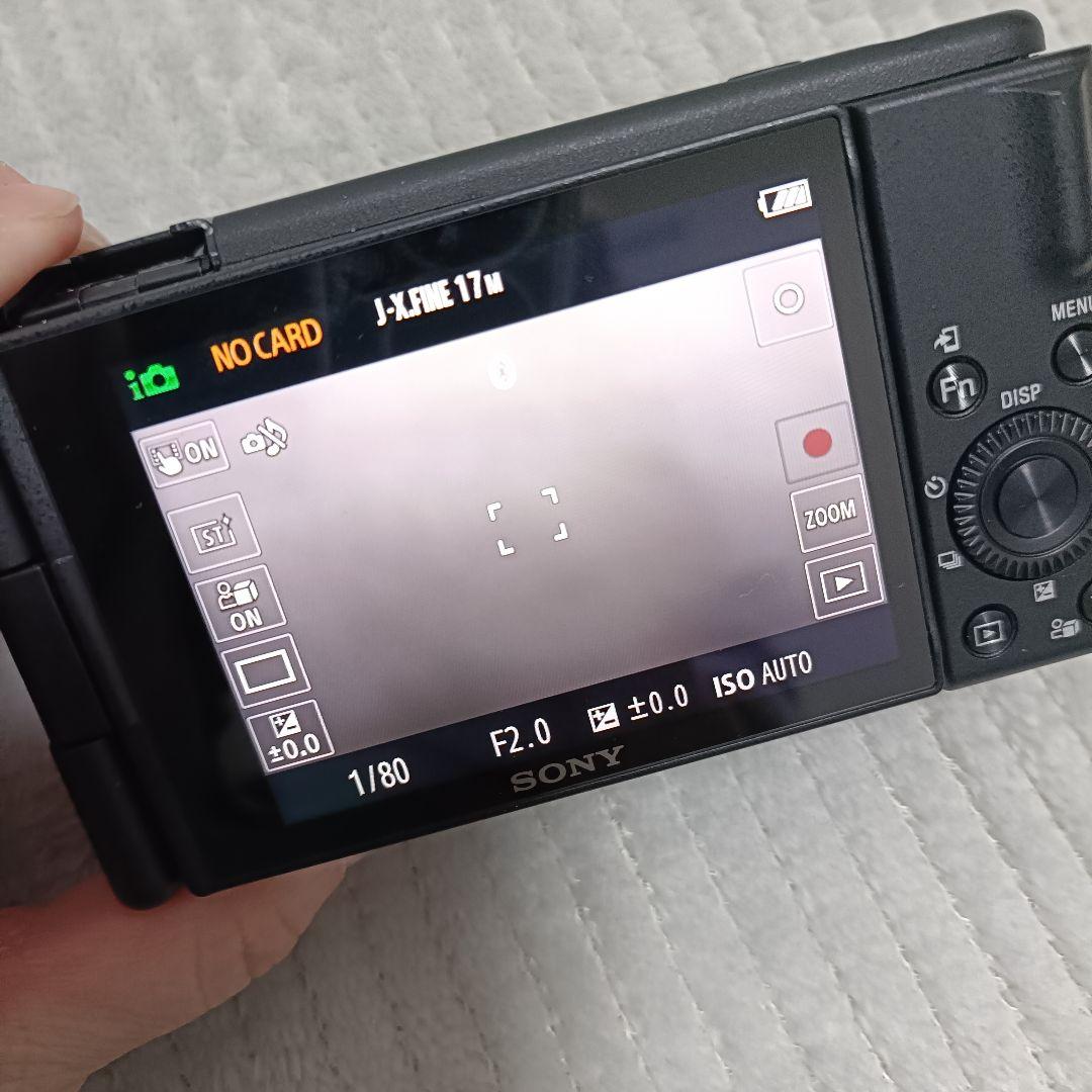 SONY ZV-1F コンパクトデジタルカメラ