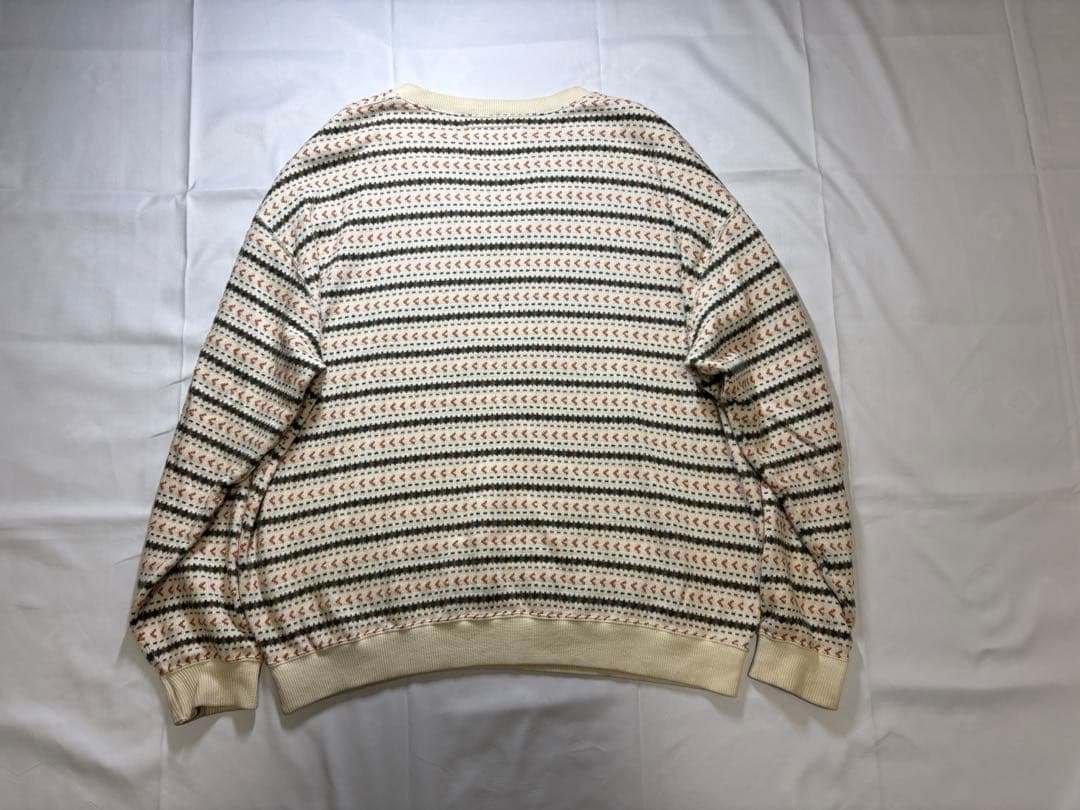 dezert 田口ギャルソン総柄ニット セーター フェアアイル調 80s