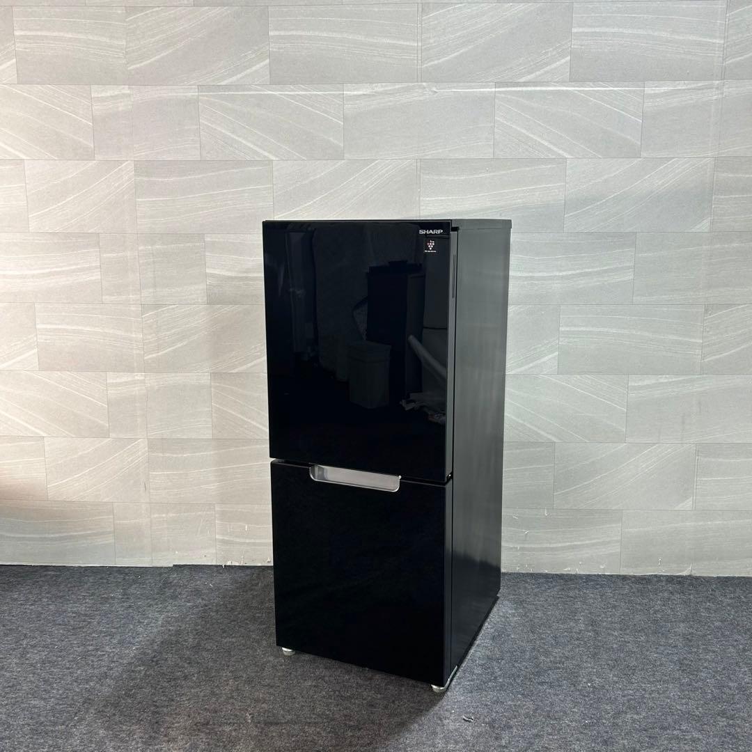 SHARP 冷蔵庫 SJ-GD15G 152L 2021年 おしゃれ d3434