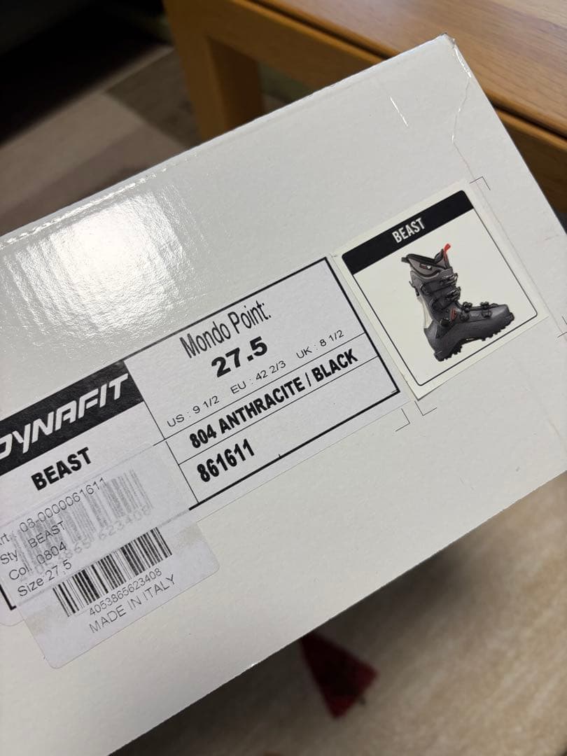 DYNAFIT スキー ブーツ(ビーストTLT)超軽量