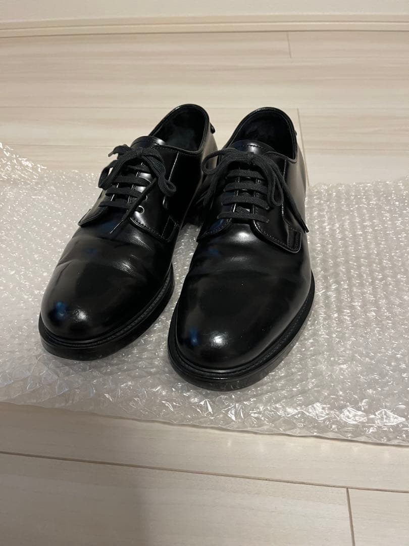 PRADA 2022SS レザーシューズ 6 ブラック