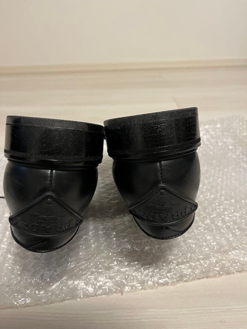 PRADA 2022SS レザーシューズ 6 ブラック