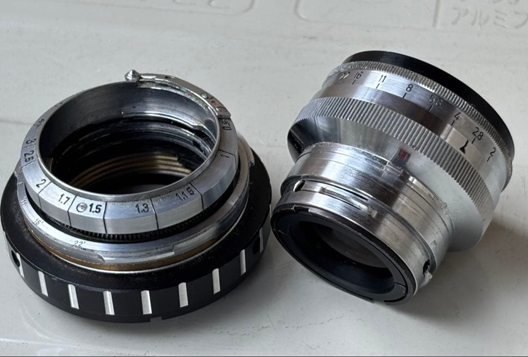 Zeiss Opton Sonnar 50mm f2 ＋マウントアダプター