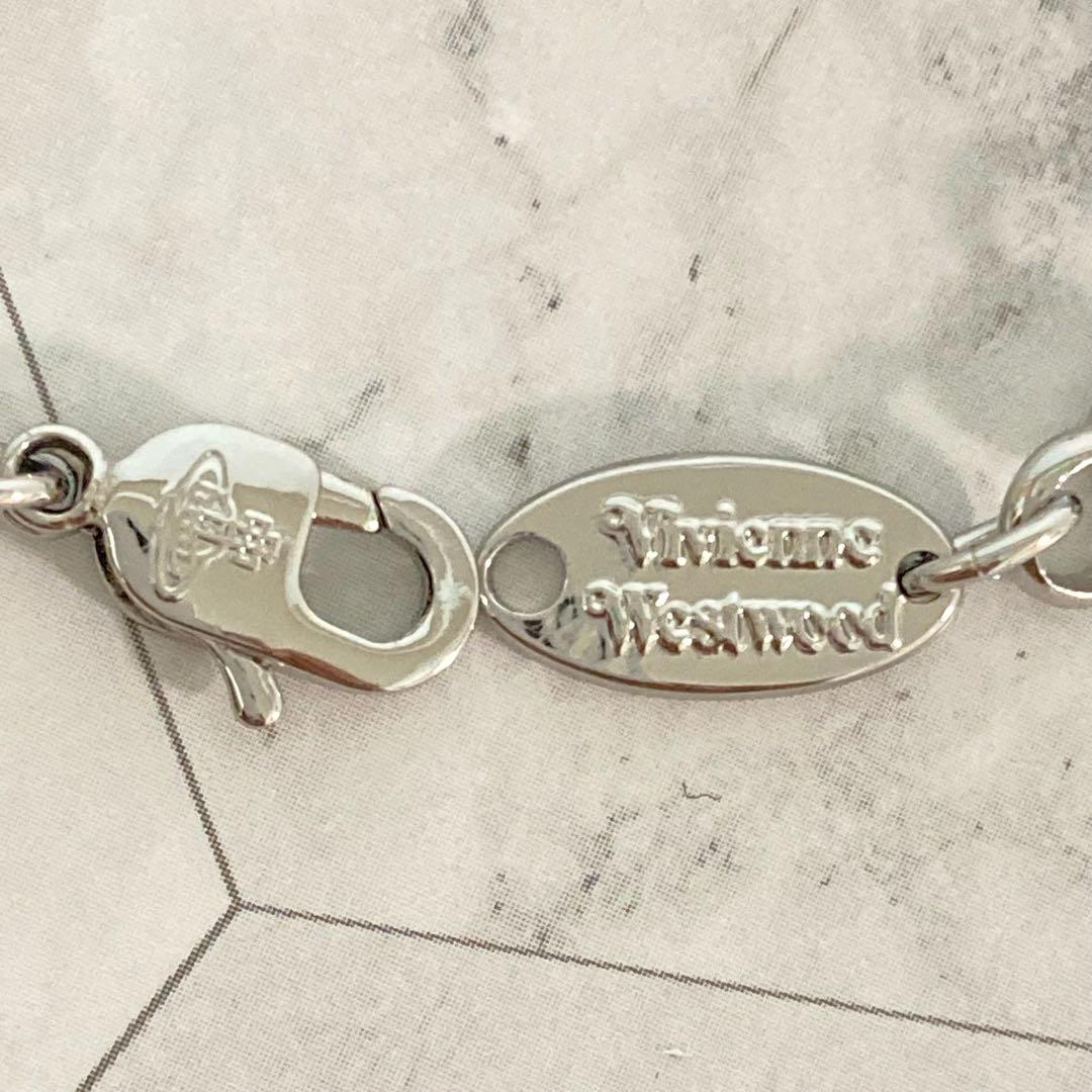 Vivienne Westwood｜スモールオーブネックレス　シルバー×ブラック