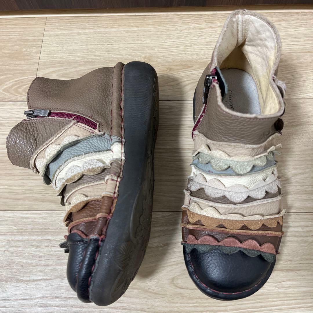 美品部類！estacion エスタシオン MSE95 本革 24cm前後