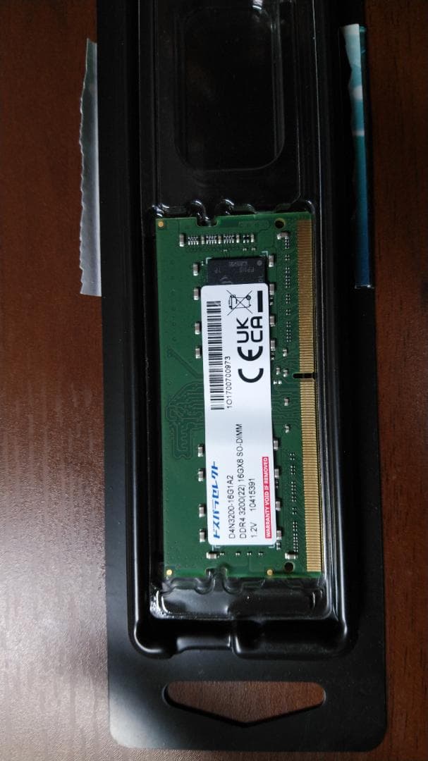 ドスパラセレクト DDR4 16GB メモリ 3200 PC4-25600