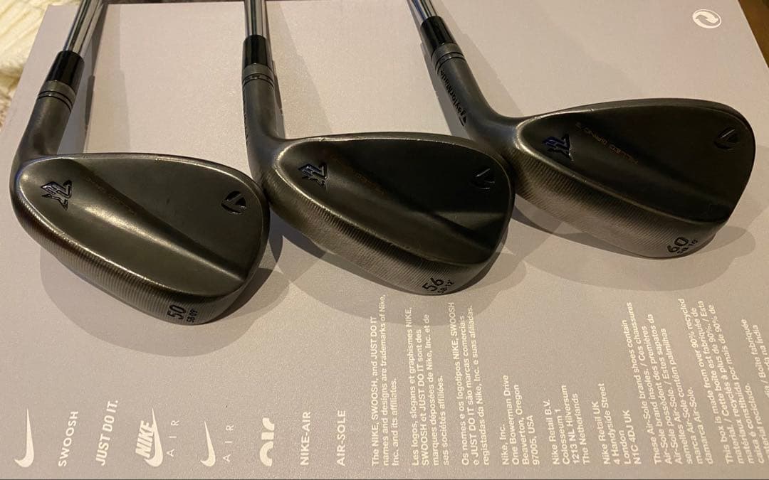 ミルドグラインド3ウェッジ50.56.60セット