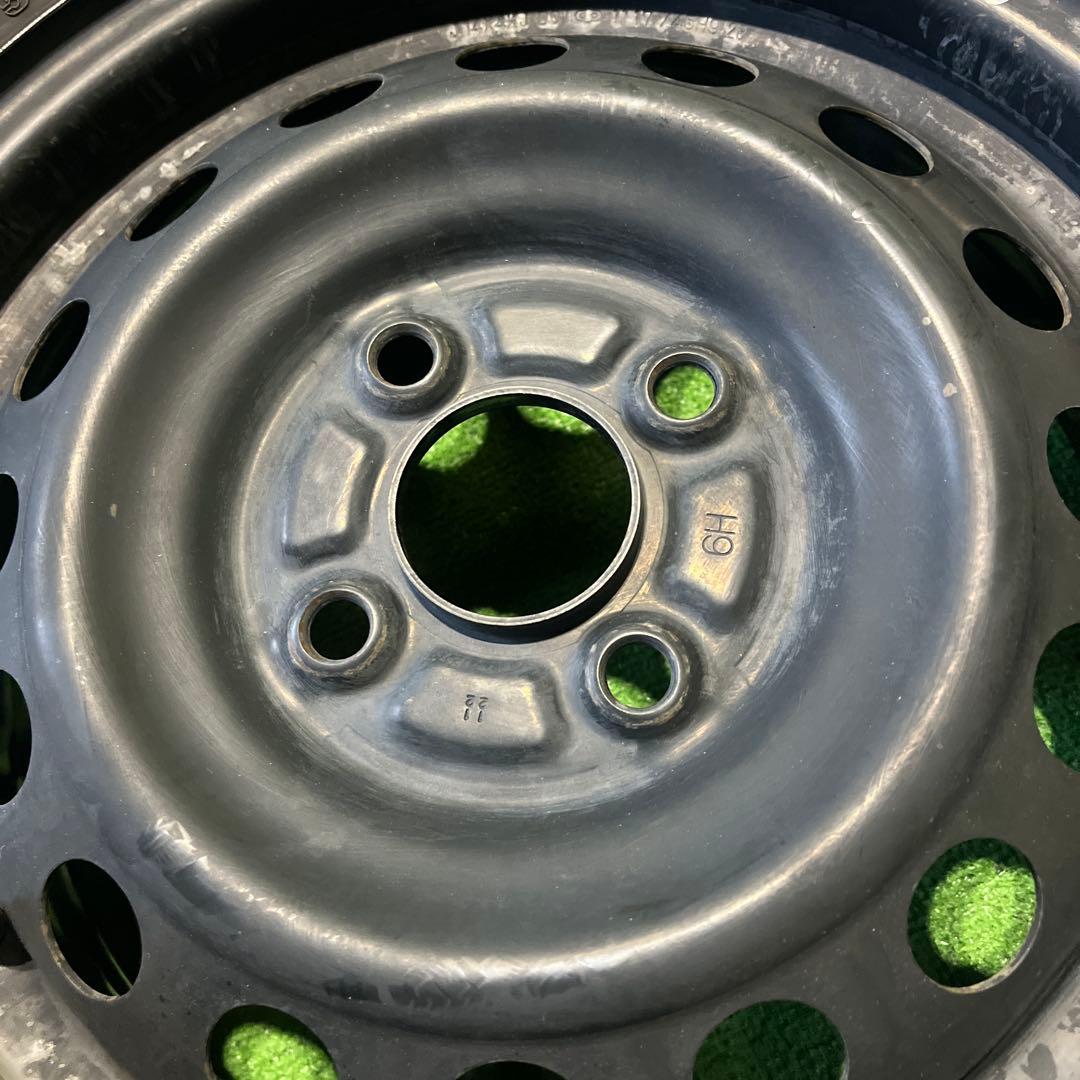 ゆずぴまま ① 2本 165/55R14 深溝スタッドレスセット！