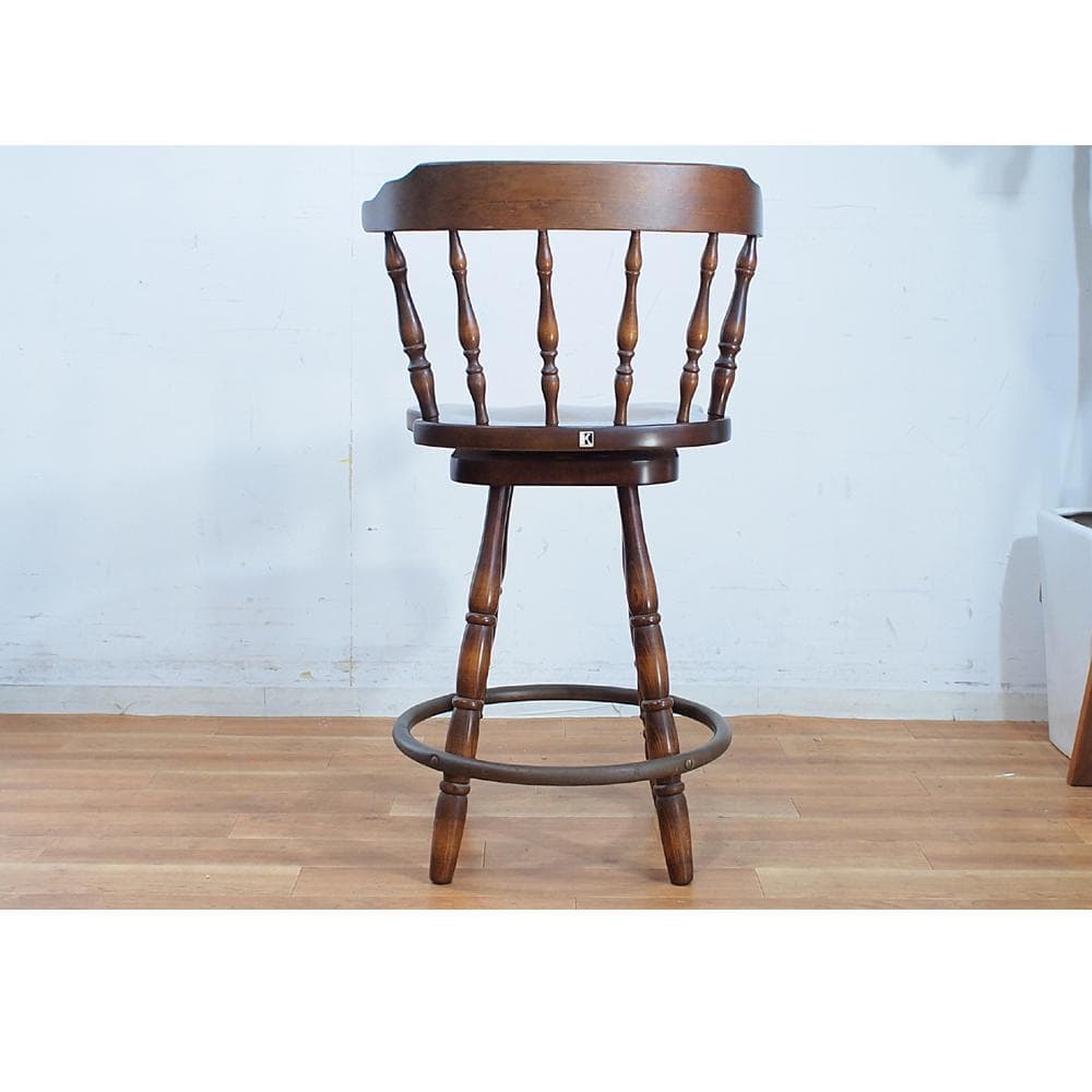 飛騨産業 キツツキ ハイスツール 座面高52cm ビンテージ レトロ