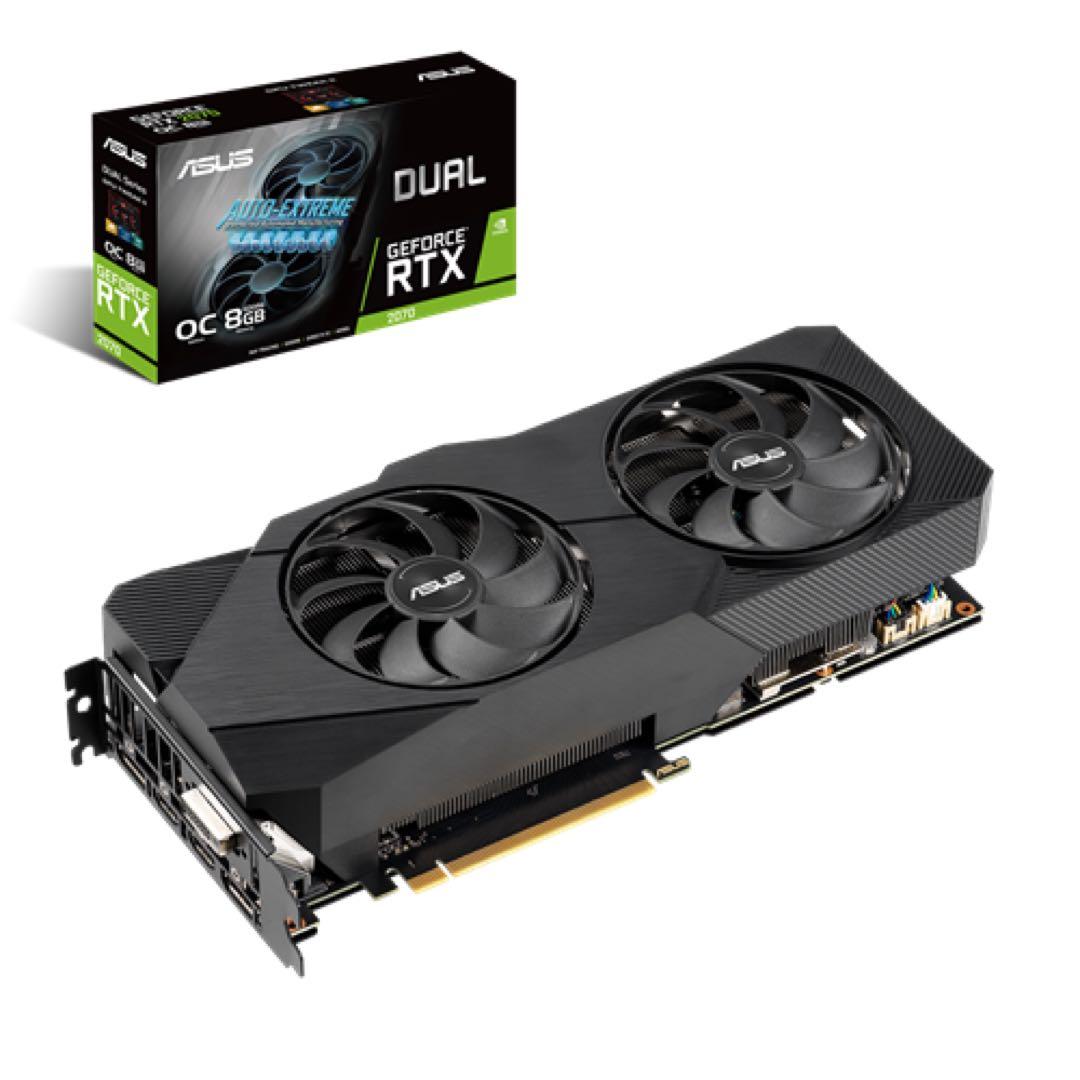 グラフィックボード・グラボ・ビデオカード ASUS RTX2070 OC 8GB