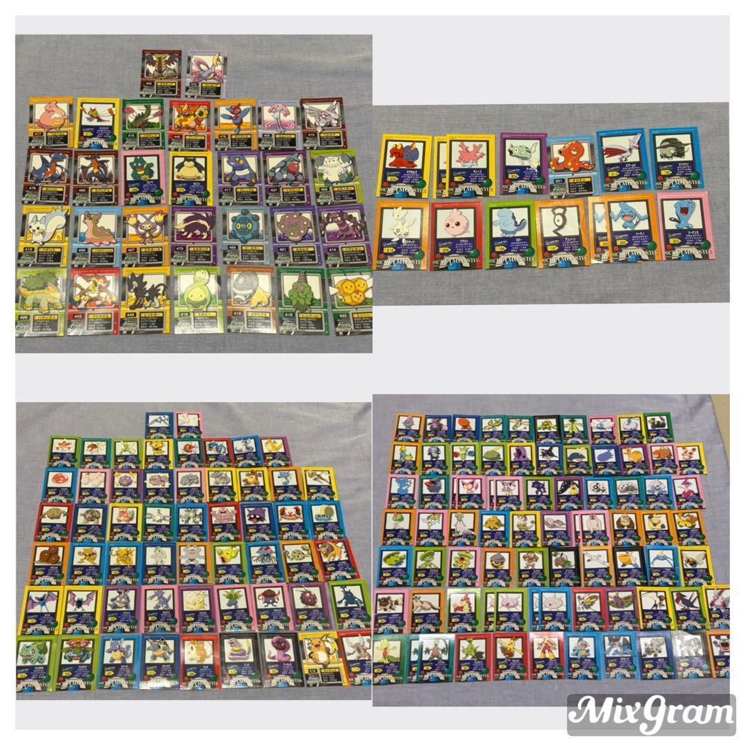 非売、希少品 ポケモンキッズシール226枚2000~2008 1枚あたり100円
