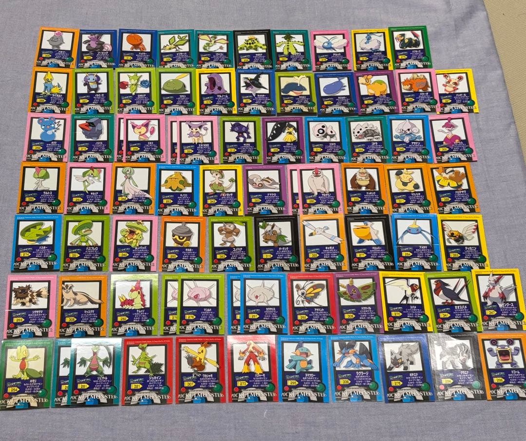 非売、希少品 ポケモンキッズシール226枚2000~2008 1枚あたり100円