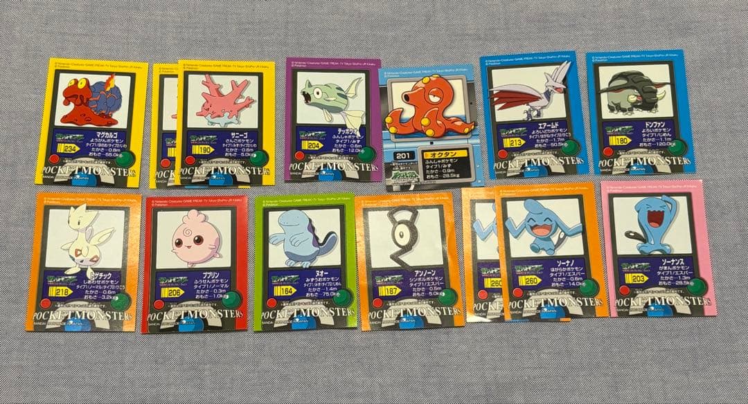 非売、希少品 ポケモンキッズシール226枚2000~2008 1枚あたり100円