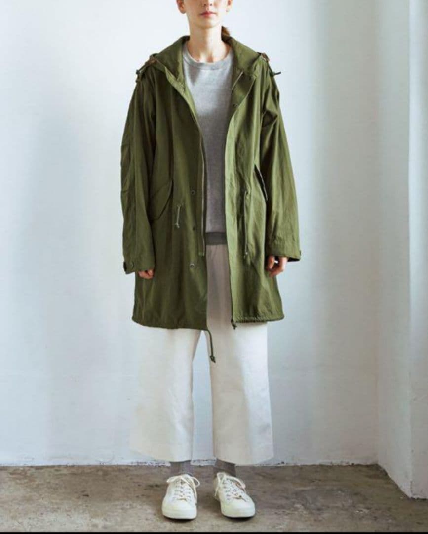 YAECA　LIKE WEAR ミリタリーコート　サイズ34 モッズコート