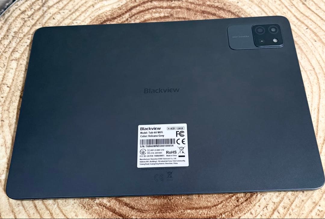 Androidタブレット本体 Blackview Tab 60 WiFi 128GB