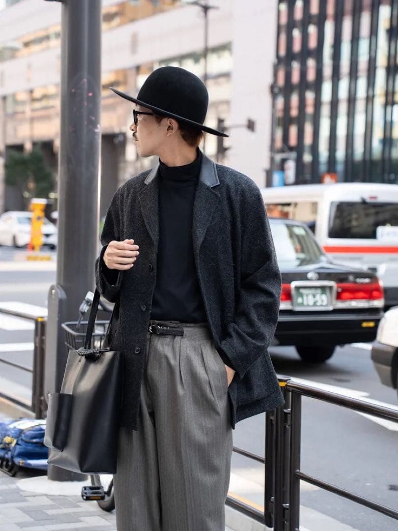 【25AW】IRENISA LEATHER COLLAR JACKET