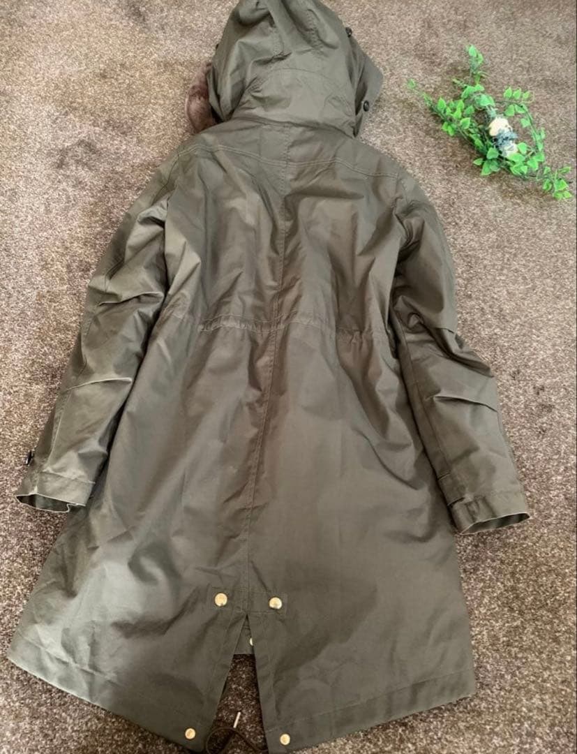 週末限定値下げ　Woolrich ファー付きモッズコート S