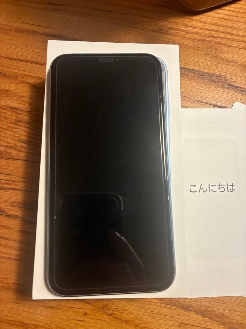 Apple iPhone XR ブルー 本体