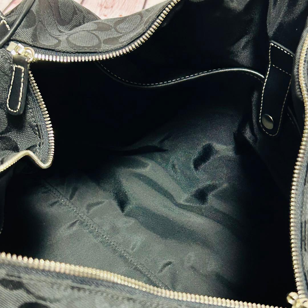 【COACH】 メンズ ボストンバッグ シグネチャー 旅行 2Way 鍵付き