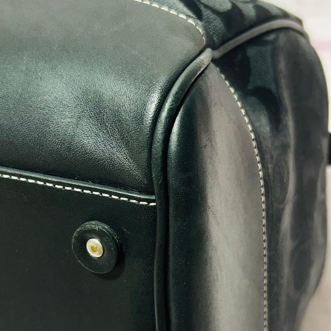 【COACH】 メンズ ボストンバッグ シグネチャー 旅行 2Way 鍵付き