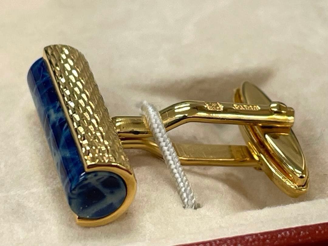 【未使用】S.T. Dupont カフリンクス　ラピスラズリ