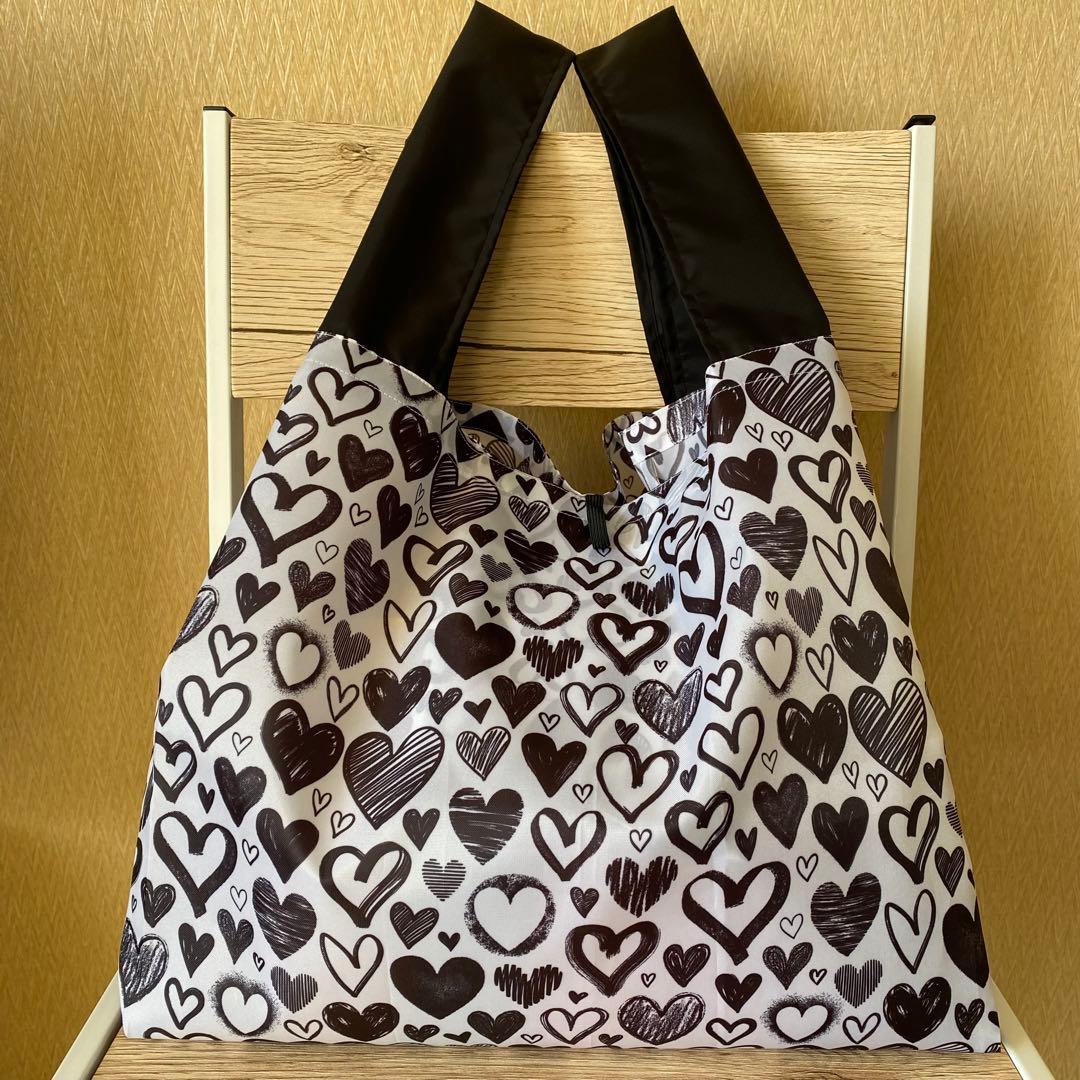 6点おまとめ　エコバッグ　ハンドメイド　コンビニ　お弁当　折り畳み　撥水　L