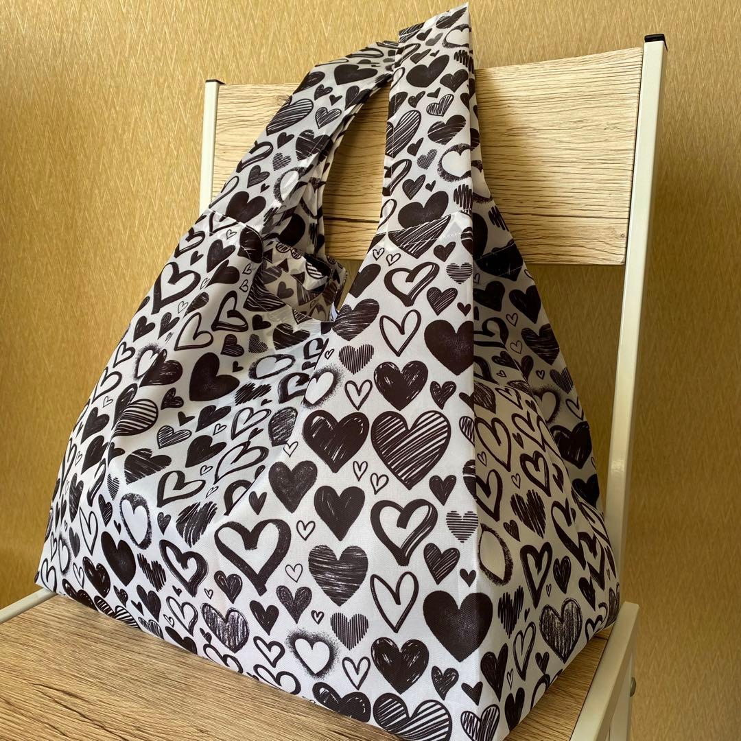 6点おまとめ　エコバッグ　ハンドメイド　コンビニ　お弁当　折り畳み　撥水　L