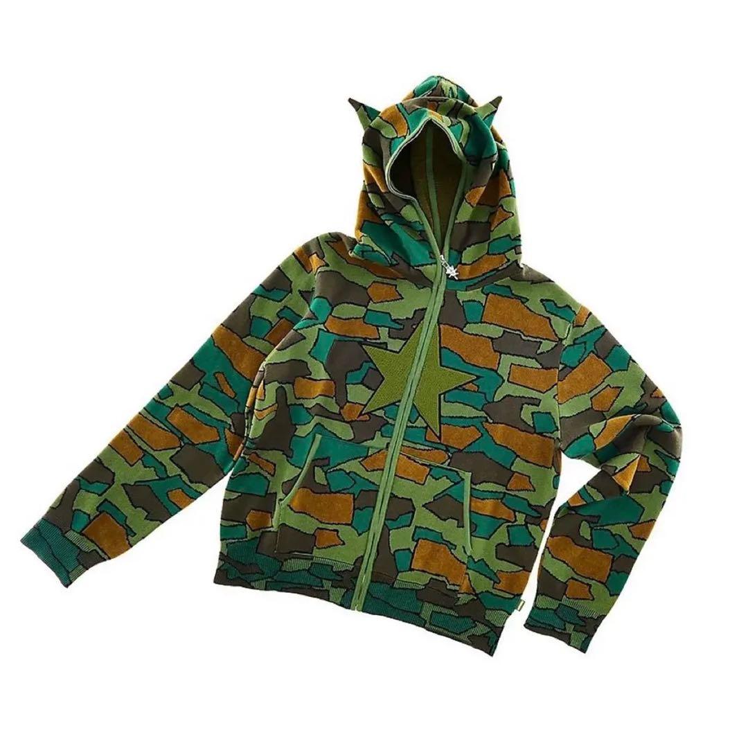 廃盤Heaven by Marc Jacobs 迷彩柄パーカー　XG JURIN