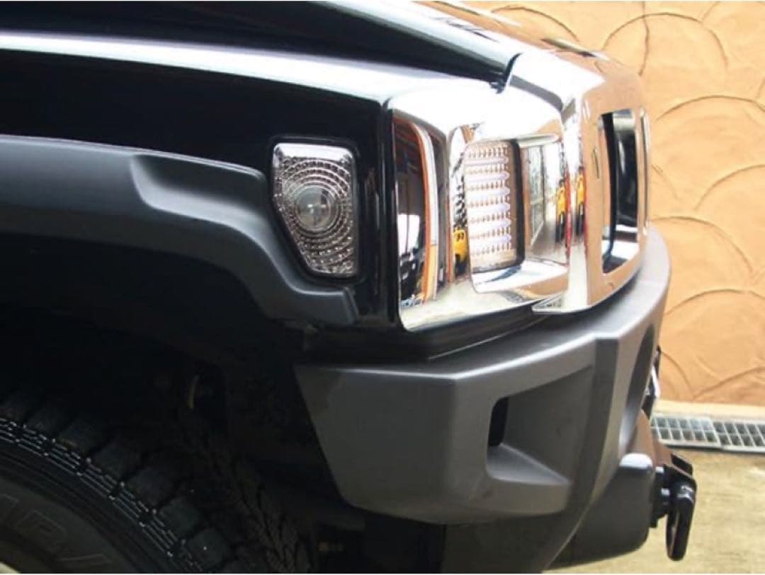 ハマーh3 パークシグナルウィンカー&サイドクリア左右セット【中古美品】