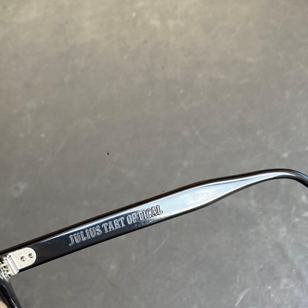 JULIUS TART OPTICAL AR BLACK ブラック