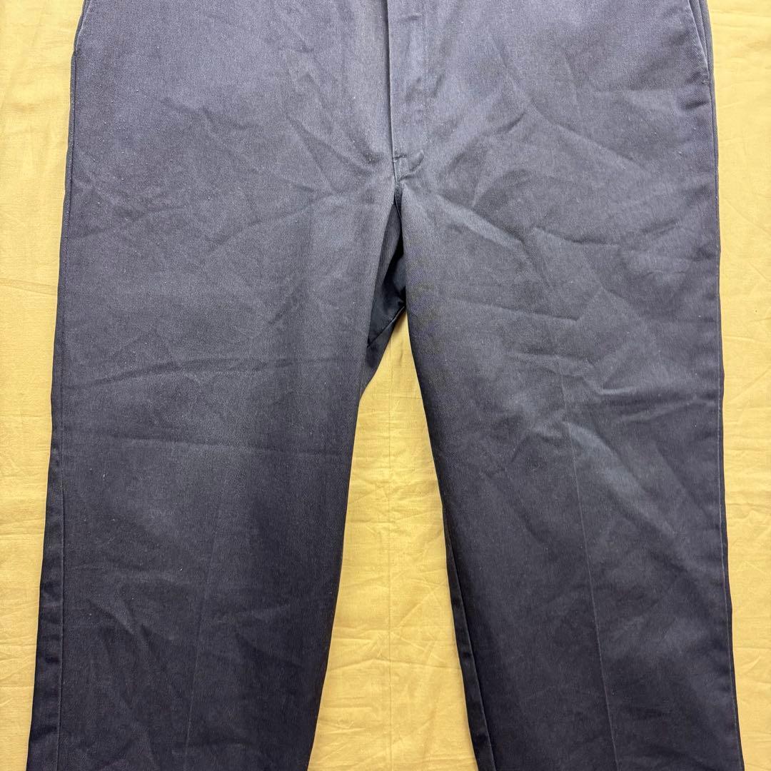 dickies チビタグ　USA製　874 ダークブラウン　W42 L29