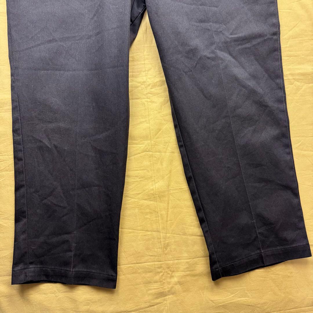 dickies チビタグ　USA製　874 ダークブラウン　W42 L29