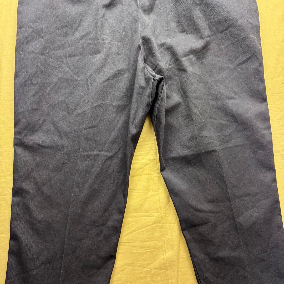 dickies チビタグ　USA製　874 ダークブラウン　W42 L29