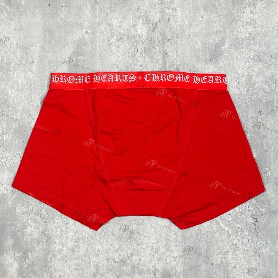 【新品】 Chrome Hearts ショート ボクサー ブリーフ レッド S