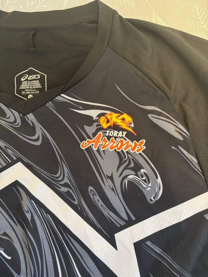 ASICS TORAY Arrows バレーボールシャツ