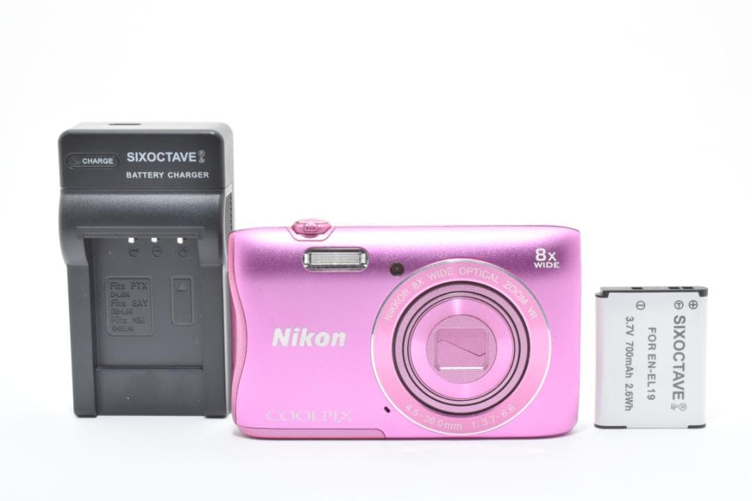 ⭐️動作確認済み⭐️ Nikon COOLPIX ピンク S3700