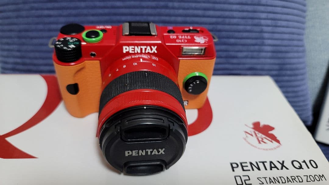 エヴァンゲリオン 惣流・アスカ・ラングレーモデルPENTAX Q10