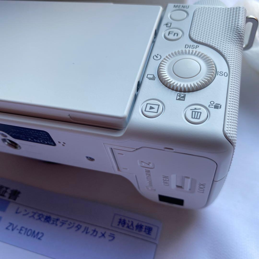 ほぼ未使用品/保証期間内/SONY/ZV-E10M2/White